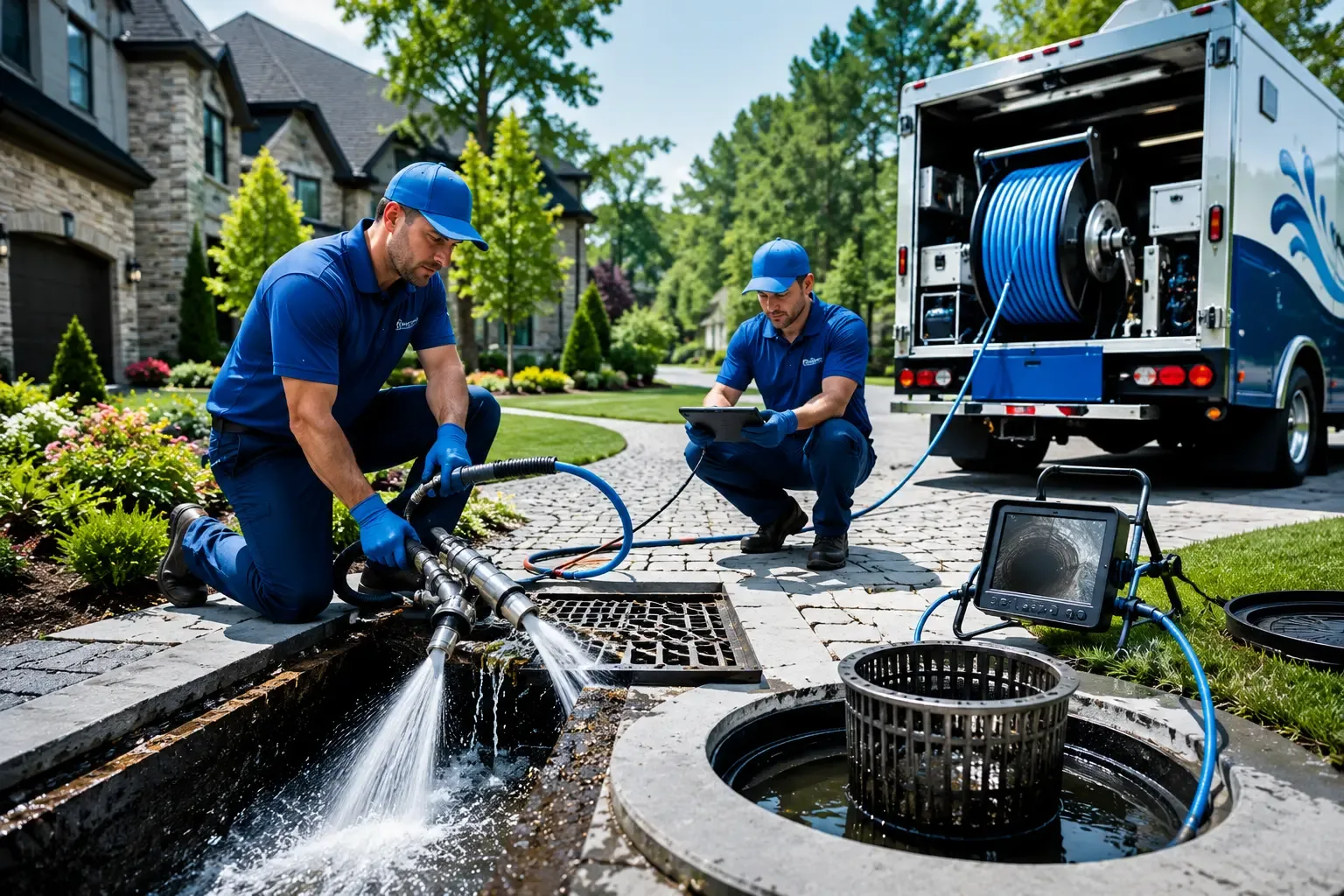 Local outdoor drain cleaning professionals in Newport, ME